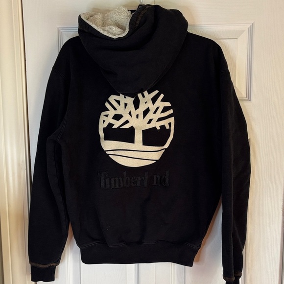 Champion Black and Cream Hoodie for Men - Picture 4 of 5